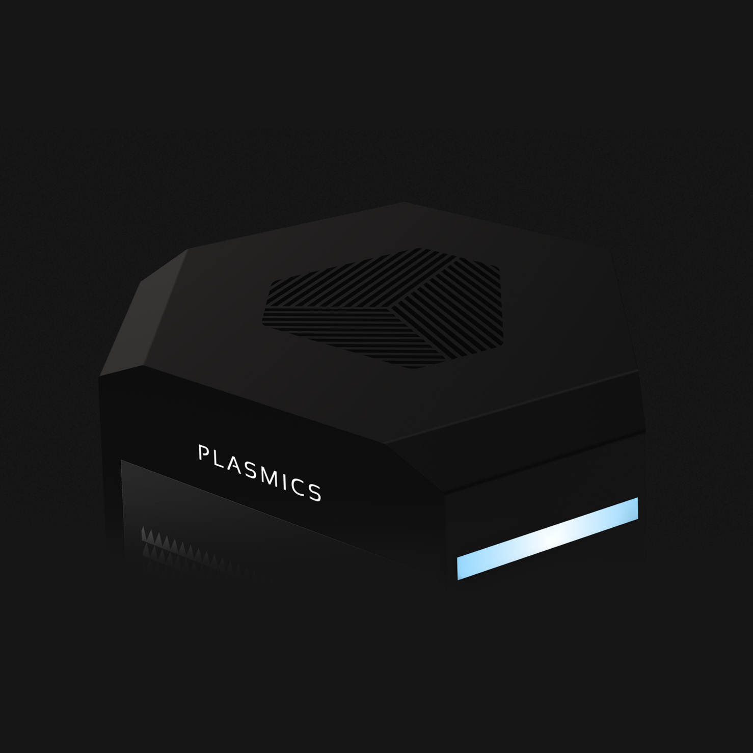 Hochwertiges Industrial Design Gehäuse für den Plasmics 3D-Drucker, entworfen von Golser Design.