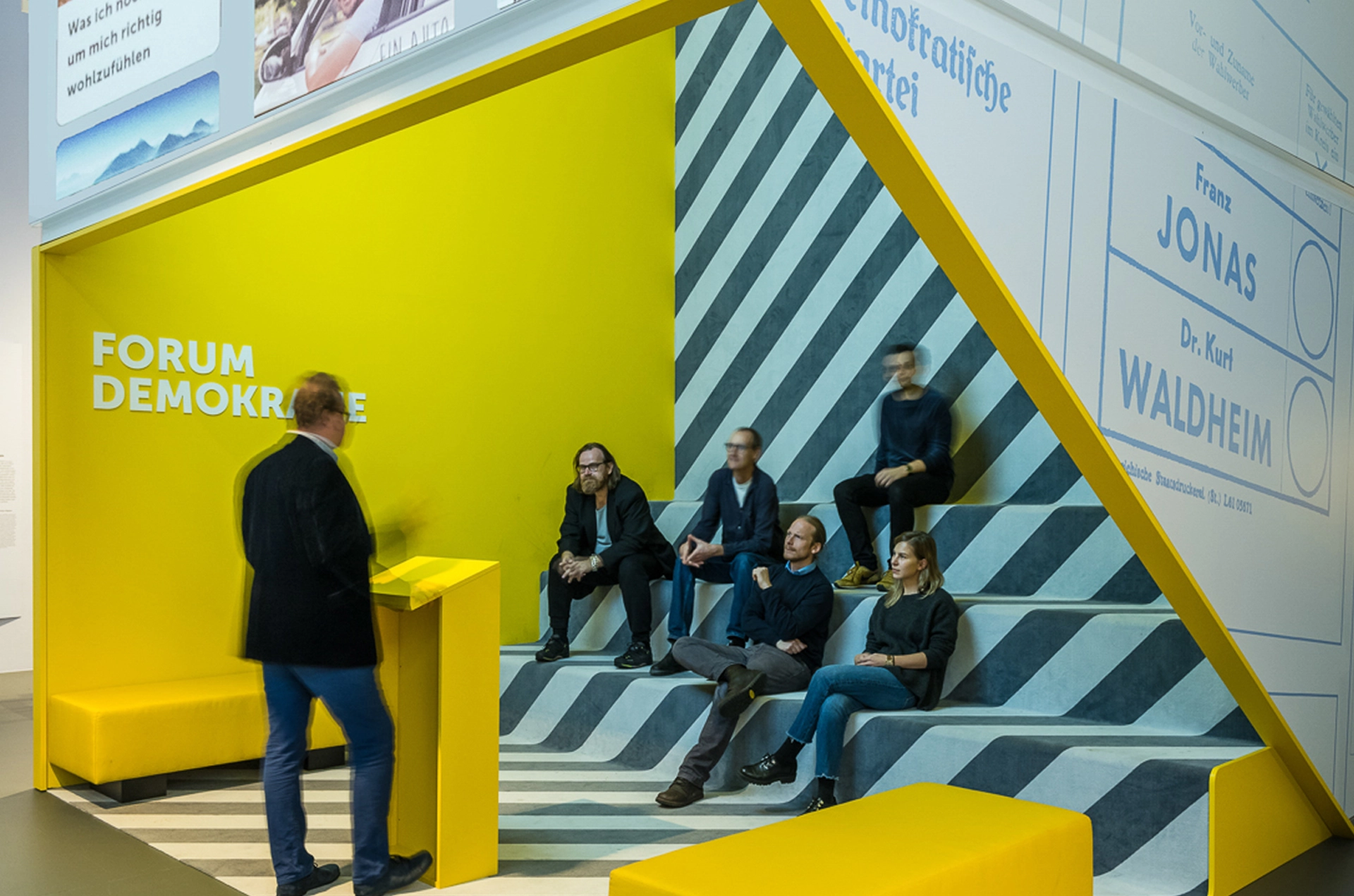 Ausstellungsdesign Haus der Geschichte.