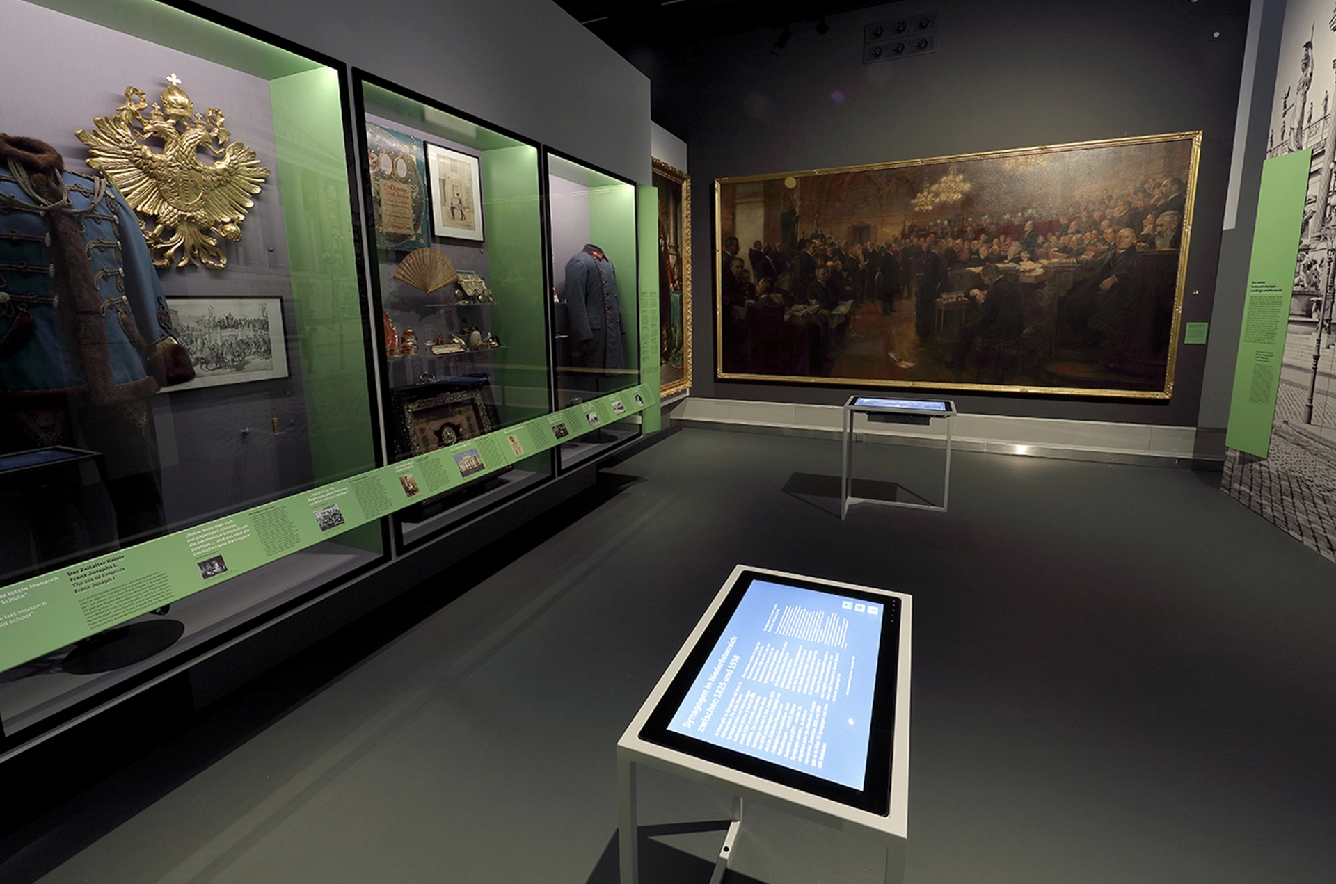 Ausstellungsdesign Haus der Geschichte.