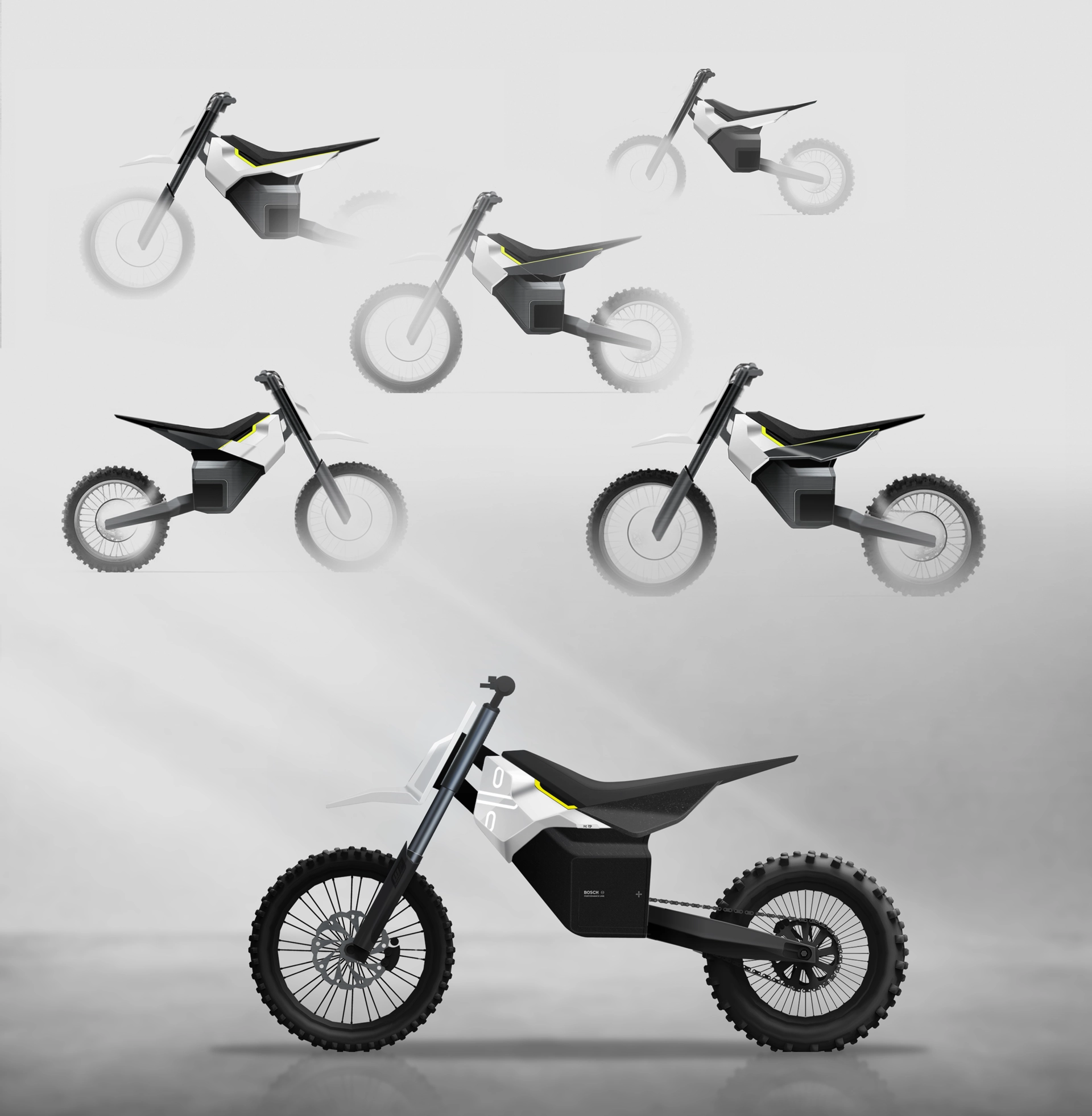 Visionäre Transportation Design Studie für die Electric Mobility, entworfen von Golser Design aus Salzburg.